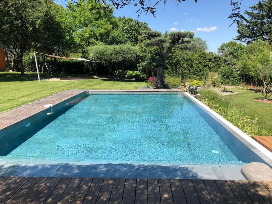 Bastide Languedocienne De Standing - Pezenas Le Clos De L'Amandier Exterior foto