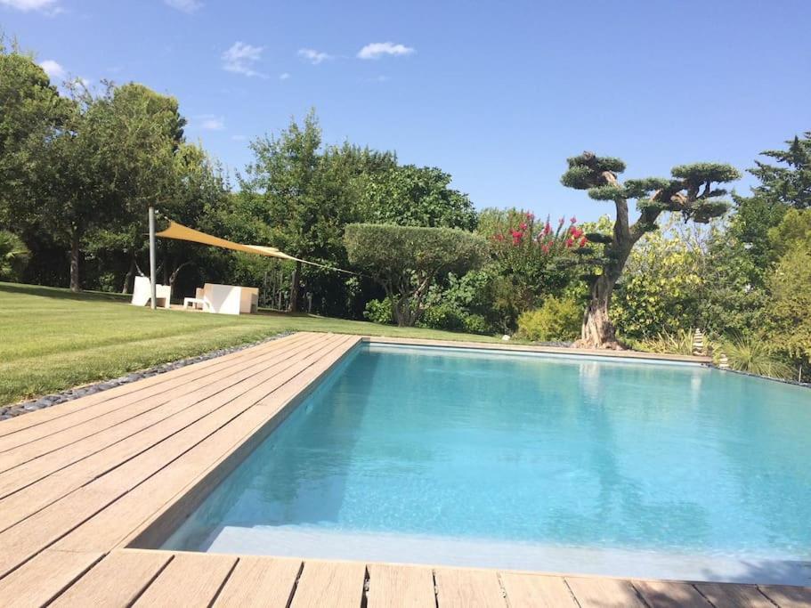 Bastide Languedocienne De Standing - Pezenas Le Clos De L'Amandier Exterior foto